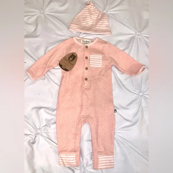 Rabbit and Bear ribbed knit set 3/6 and 6/9 NWT - Picture 2 of 5